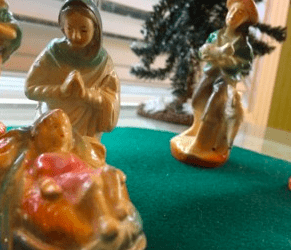 Playing Sardines with the Mother of God